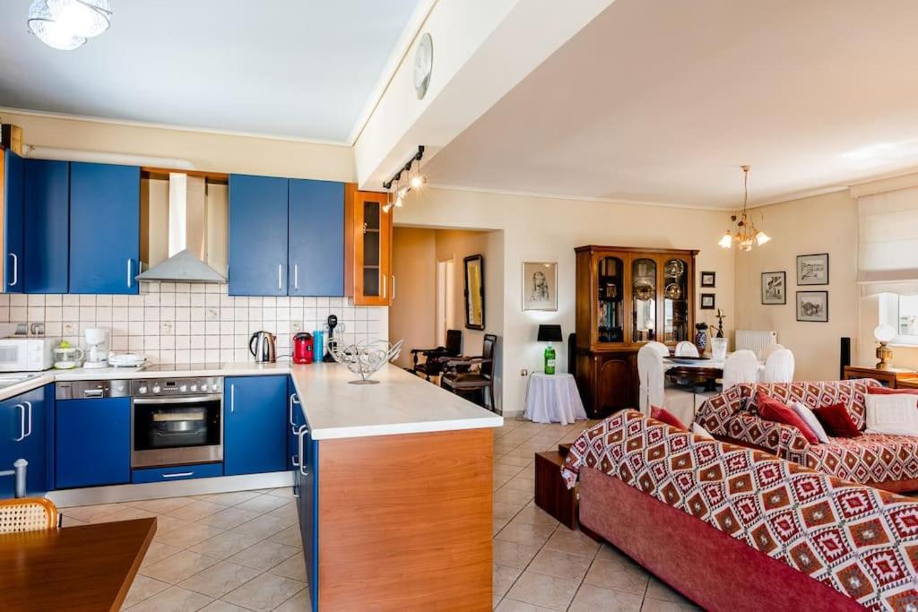 Pantheon Penthouse, Athens Riviera Apartment Bagian luar foto