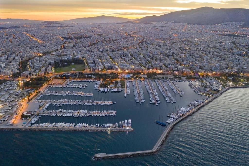 Pantheon Penthouse, Athens Riviera Apartment Bagian luar foto