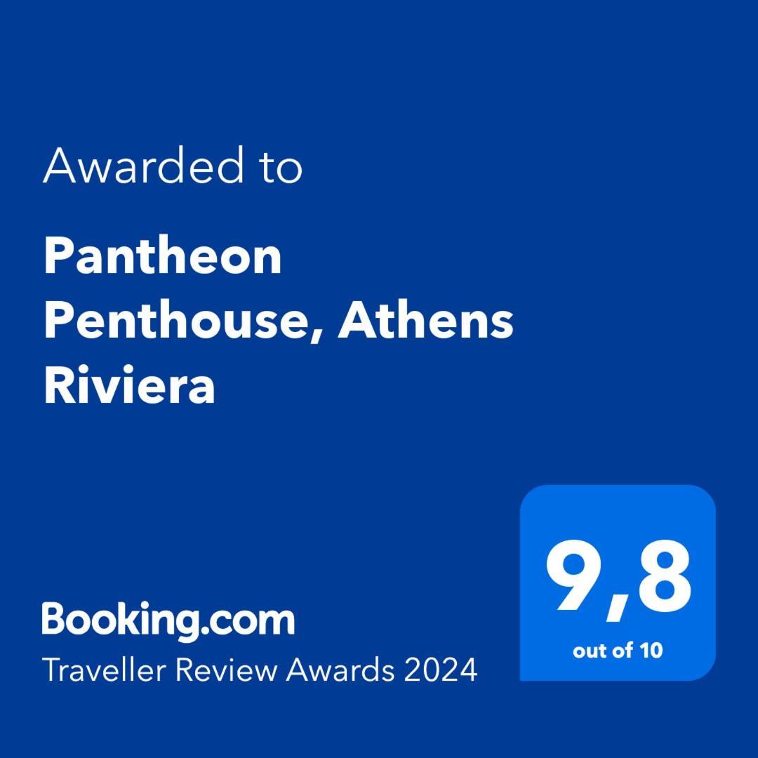 Pantheon Penthouse, Athens Riviera Apartment Bagian luar foto
